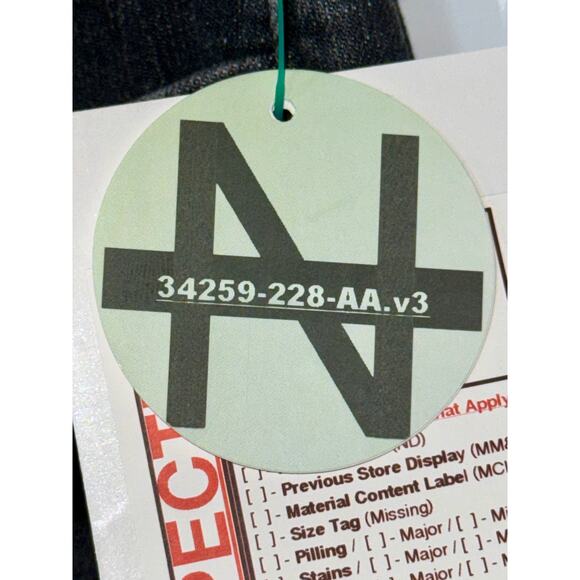 Abercrombie & Fitch Simone High Rise Short Black Denim Jean Shorts Womens 25 0 - Picture 7 of 7